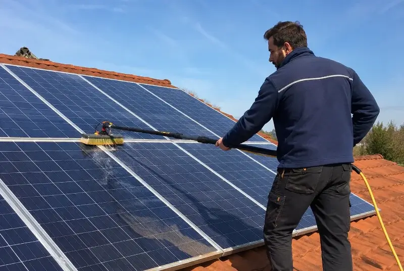 Nettoyage et entretien de panneaux solaires à Bagnères-de-Luchon